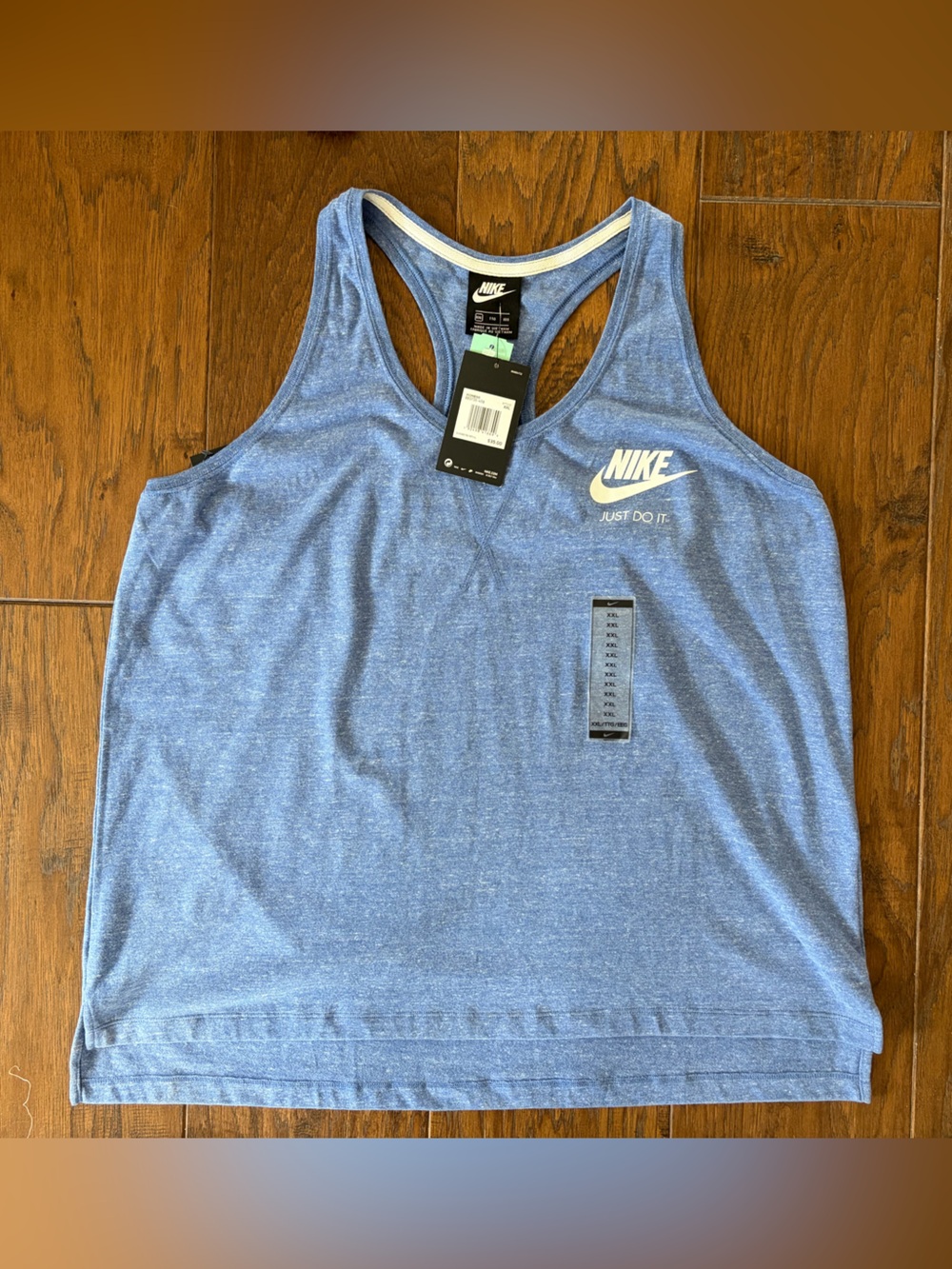 🤸🏻‍♂️Nike Light Blue Racerback Tank